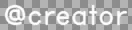 The watermark file: a single handle in plain text, shown over a checkerboard
