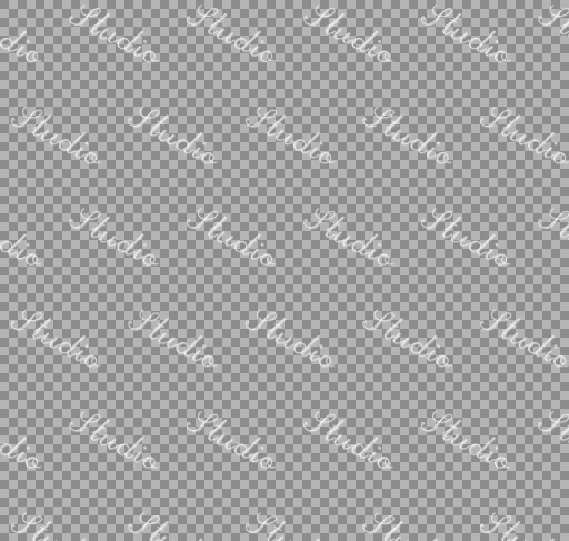 The watermark file: tiled handwritten script, shown over a checkerboard