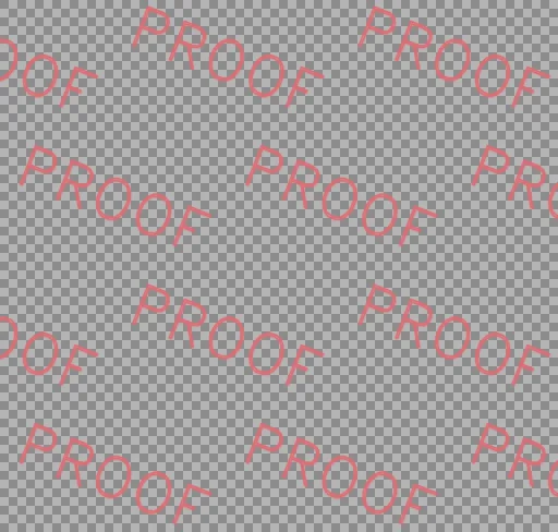 The watermark file: tiled text in a saturated brand colour, shown over a checkerboard
